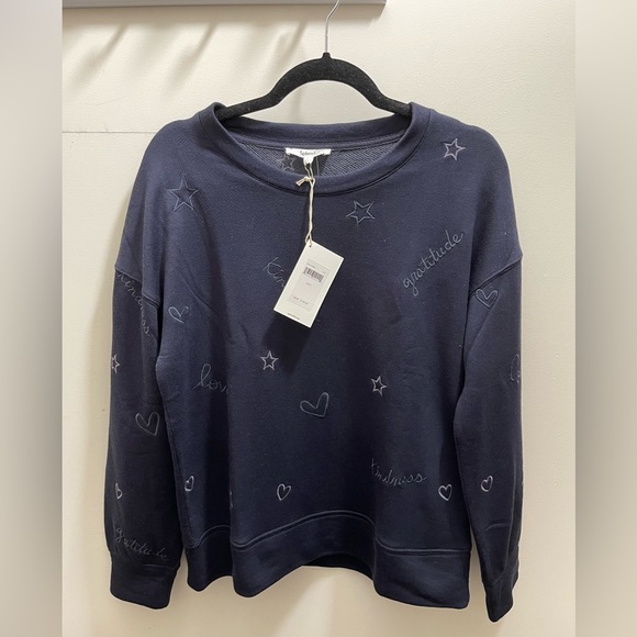 Splendid blue gratitude pullover - Picture 3 of 4